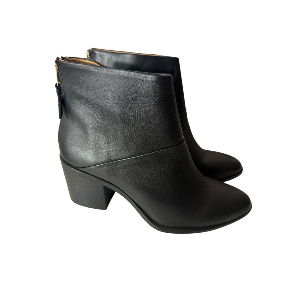 New Nisolo Dari Commuter Boots Women's Size 11 Black Ankle Zipper Comfy Designer